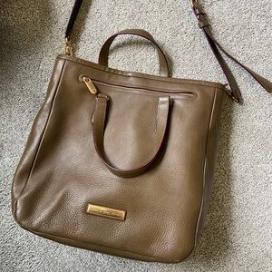 Olive green Marc Jacobs tote crossbody